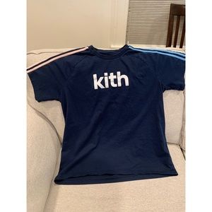 Kith x adidas soccer logo tee